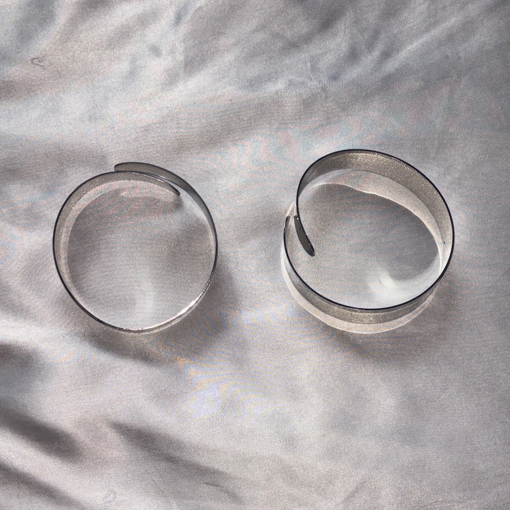Silver Arm Cuffs
